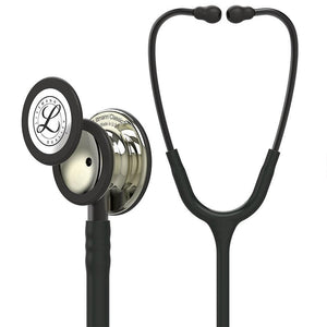 Littmann Classic III Stethoscopes by 3M Littmann Stethoscopes at Supply This | 3M Littmann Classic III Stethoscope Black with Champagne Finish 5861