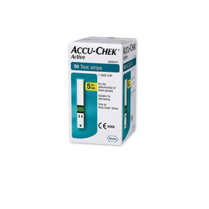 Glucometer / Blood Sugar Testing Strips & Lancets by Accu-Chek (Roche) at Supply This | Accu-Chek Active Strips - Pack of 50s
