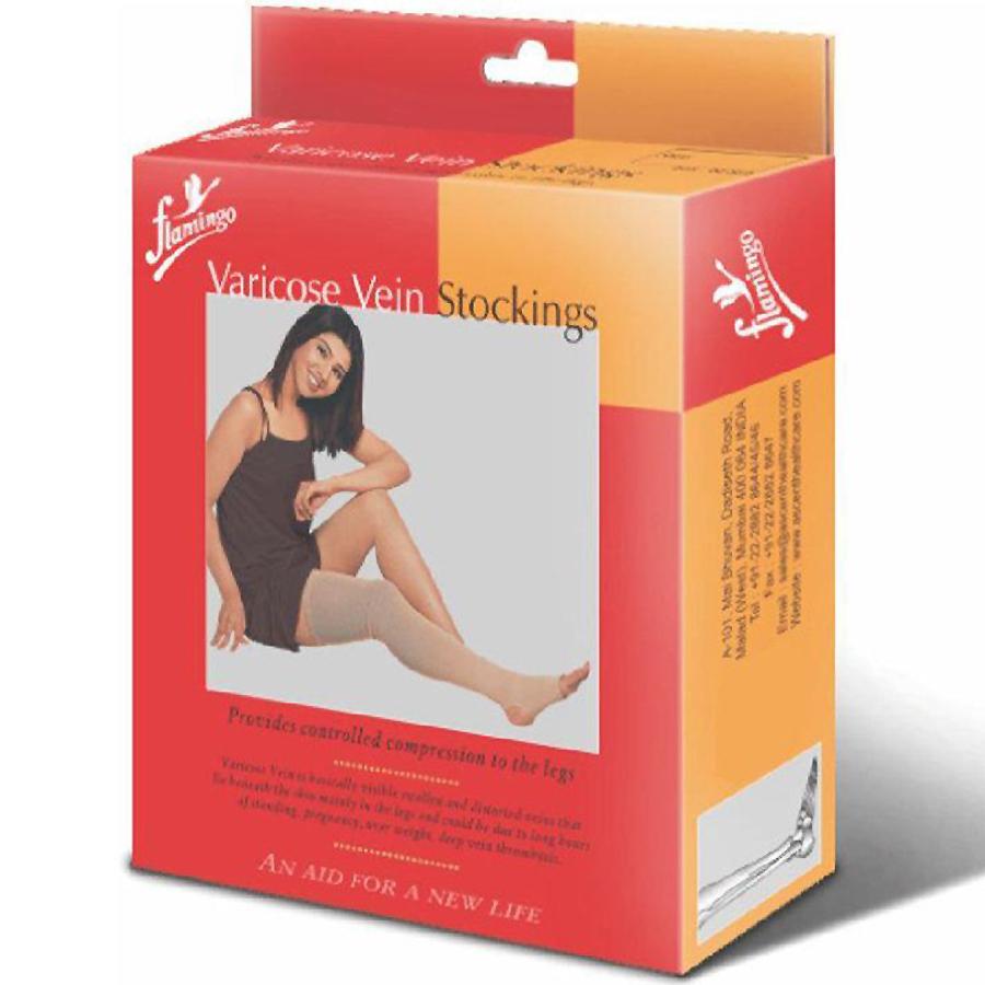 Buy original Flamingo Varicose Vein Stockings (XL) for Rs. 574.35