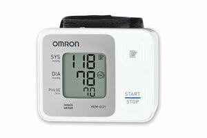 Blood Pressure (BP) Checker/Machine/Monitor by Omron at Supply This | Omron HEM-6121 Digital Blood Pressure BP Monitor - Wrist Type