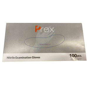 Examination Gloves/Exam Gloves by Prex at Supply This | Prex Nitrile Powder Free Non Sterile White Examination Gloves (Medium)