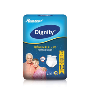 Adult Diapers by Romsons at Supply This | Romsons Dignity Premium Pull Up Adult Diapers (L-XL)