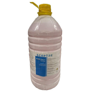 Hand Sanitizer by Sceptre at Supply This | Sceptre Scepto Rub V 2.5% CHG Hand Sanitizer, Pink - 5 Litre