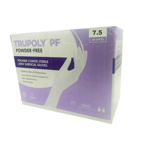 Surgical Gloves by Sutures India at Supply This | Sutures India Trupoly PF Sterile Powder Free Surgical Gloves, 50 Pairs (7.5)