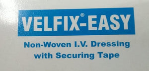 VELFIX EASY IV DRESSING 8.5 X 10 CM LARGE
