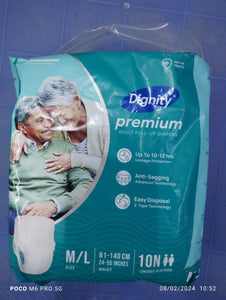 Romsons Dignity Premium Pull Up Adult Diapers (M-L)