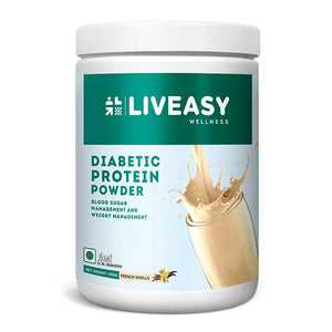 Vitamins & Supplements by LivEasy at Supply This | LivEasy Wellness Diabetic Protein – Blood Sugar & Weight Management - 400 g
