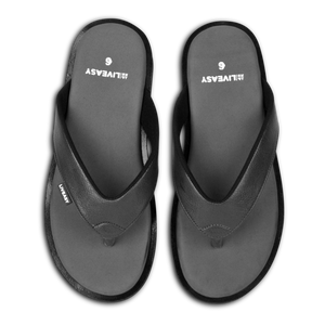 Foot Care by LivEasy at Supply This | LivEasy Essential Diabetic & Orthopedic Slipper Men – Black