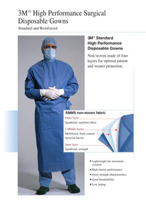 Hospital Aprons and Gowns by 3M Infection Prevention at Supply This | 3M Disposable Gown