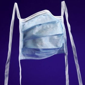 Face Mask by 3M Infection Prevention at Supply This | 3M Tie On Surgical Face Mask