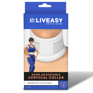  by LivEasy at Supply This | Liveasy Hard Adjustable Cervical Collar