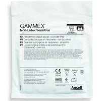 Surgical Gloves by Ansell at Supply This | Ansell Gammex Non Latex Powder Free Sensitive Synthetic Surgical Gloves (7.0)