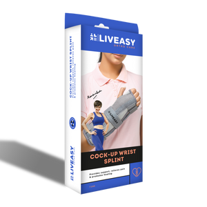 Crepe, Compression & Adhesive Bandages by LivEasy at Supply This | LivEasy Ortho Care Cock-Up Wrist Splint- Universal