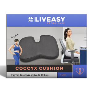 Orthopaedic Support by LivEasy at Supply This | Liveasy Ortho care Coccyx cushion – Universal