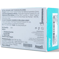 Examination Gloves/Exam Gloves by Ansell at Supply This | Ansell Micro Touch Nitrile N50 Powder Free Multipurpose Examination Gloves (Small)