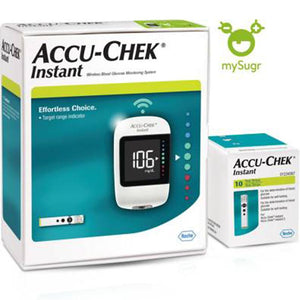 Glucometer / Blood Sugar Testing Machine by Accu-Chek (Roche) at Supply This | Accu-Chek Instant Glucometer Kit