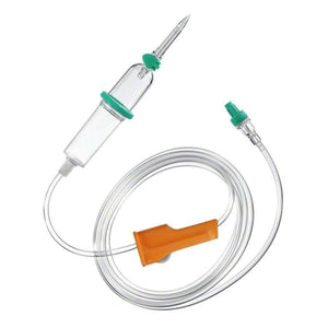 IV Administration Set/Infusion Set by B Braun at Supply This | B Braun Intrafix SafeSet IV Administration Set with Back Check Valve