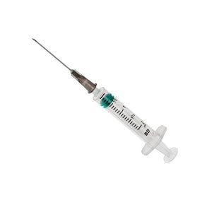 Syringe with Needle by Becton Dickinson (BD) at Supply This | Becton Dickinson BD Emerald Syringe With Needle, Luer Slip (5ml)