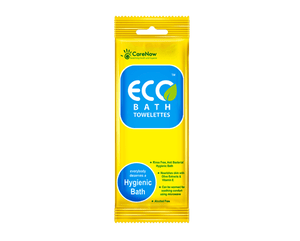 Disinfectant Bath Wipes by CareNow at Supply This | CareNow Eco Bath CHG Bath Wipes - Singles