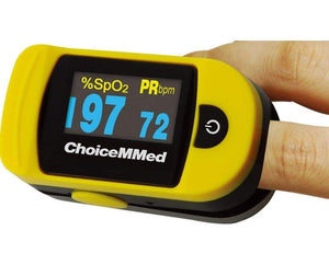 Pulse Oximeter by ChoiceMMed at Supply This | ChoiceMMed Fingertip Pulse Oximeter - MD300C2D