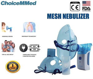 Nebulizer by ChoiceMMed at Supply This | ChoiceMMed Ultrasonic Mesh Nebulizer - CN2A1