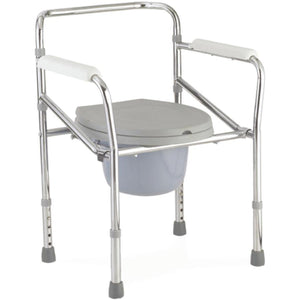 Bathroom Aids & Safety by Easycare at Supply This | Easycare Height Adjustable Travelling Commode Chair - EC894