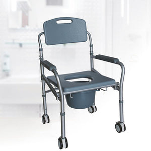 Bathroom Aids & Safety by Easycare at Supply This | Easycare Lightweight Aluminum Commode & Shower Chair - EC697L