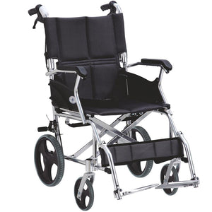 Wheelchair by Easycare at Supply This | Easycare Portable Aluminum Wheelchair with 12 inch Rear Wheels - EC863 LABJ-A 12