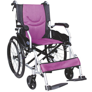 Wheelchair by Easycare at Supply This | Easycare Portable Aluminum Wheelchair with 20 inch Rear Wheels - EC863 LABJ-C 20