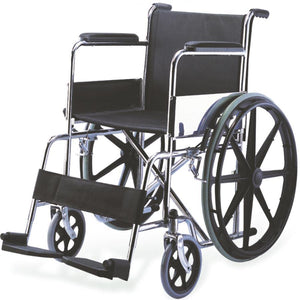 Wheelchair by Easycare at Supply This | Easycare Premium Steel Wheelchair with Nylon Seat & Footrest - EC809B