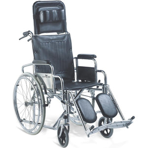 Wheelchair by Easycare at Supply This | Easycare Steel Wheelchair with Backrest Reclining - EC901GCJ