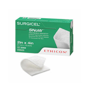 Absorbable Hemostats by Ethicon Biosurgery - J&J at Supply This | Ethicon Biosurgery Surgicel Snow Absorbable Hemostat