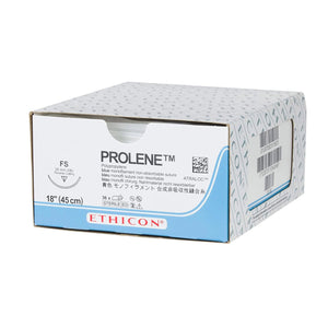 Ethicon Prolene Polypropylene Sutures by Ethicon Sutures - J&J at Supply This | Ethicon Prolene Sutures USP 6-0, 3/8 Circle P-1 Prime - 8606G