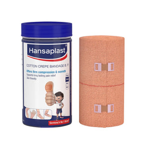 Crepe, Compression & Adhesive Bandages by Hansaplast at Supply This | Hansaplast Cotton Crepe Bandage (10 cm)