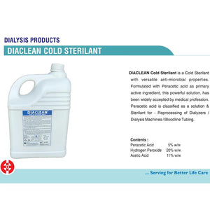 Instrument and Equipment Detergents and Disinfectants by Hemant Surgical at Supply This | Diaclean Cold Sterilant - 5 Litre