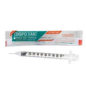 Insulin Syringe and Pen Needle by Hindustan Syringes & Medical Devices (HMD) at Supply This | Dispo Van Insulin Syringe 1ml Multipack