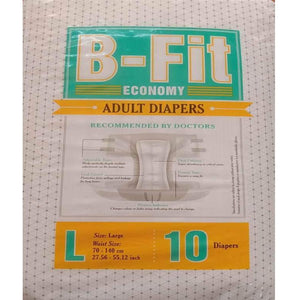 Adult Diapers by Nobel Hygiene at Supply This | B-Fit Economy Adult Diapers (Large)