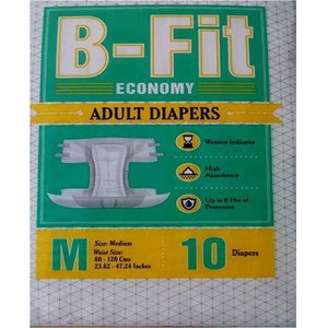 Adult Diapers by Nobel Hygiene at Supply This | B-Fit Economy Adult Diapers (Medium)