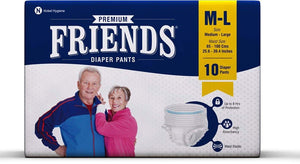Adult Diapers by Nobel Hygiene at Supply This | Friends Pullup Adult Diapers (M-L)