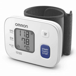 Blood Pressure (BP) Checker/Machine/Monitor by Omron at Supply This | Omron HEM-6161 Digital Blood Pressure BP Monitor - Wrist Type