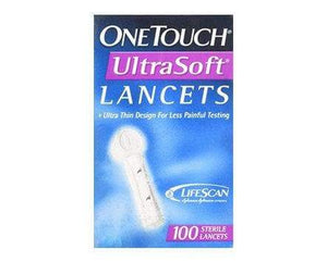 Glucometer / Blood Sugar Testing Strips & Lancets by One Touch - Johnson & Johnson at Supply This | One Touch Ultra Soft Lancets - Pack of 25