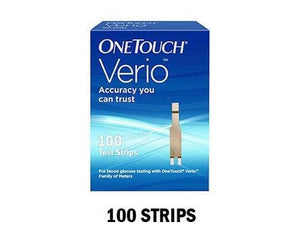 Glucometer / Blood Sugar Testing Strips & Lancets by One Touch - Johnson & Johnson at Supply This | One Touch Verio Strips (Pack of 100)
