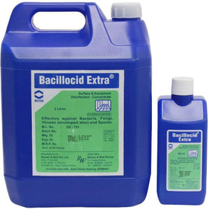 Surface & Environment Disinfectant by Raman And Weil Pvt. Ltd. at Supply This | Bacillocid Extra Surface and Environment Disinfectant - 5 Litre