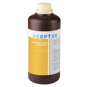 Skin Prep Solution and Antiseptics by Sceptre at Supply This | Sceptre 10% PVP SKin Prep Solution - Pack of 5