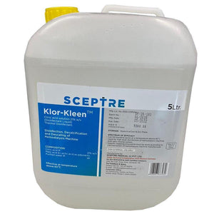Instrument and Equipment Detergents and Disinfectants by Sceptre at Supply This | Sceptre Citro Sterile Klor Kleen Hemodialysis Disinfectant