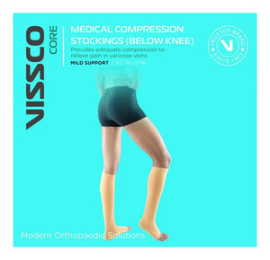 Compression Stockings by Vissco at Supply This | Vissco Medical Below Knee Compression Stockings (Large)